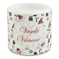 Veselé Vianoce Snehuliak ovocný čaj v dóze 50gr Veselé Vianoce Snehuliak ovocný čaj v dóze 50gr