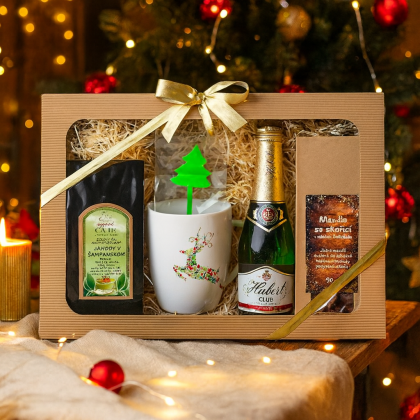 Darčekový balíček Jahody v šampanskom