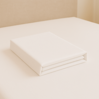 Bavlnené klasické prestieradlo biele