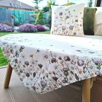 Gobelínové obrusy Chenille 1351 lúčne kvety