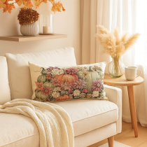 Dekoračná obliečka na vankúš 1359 s jesenným motívom 40x70 cm