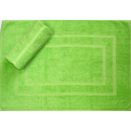Kúpeľnová froté predložka EMA zelená 50x70 cm Kúpeľnová froté predložka EMA zelená 50x70 cm