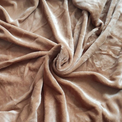 Prestieradlo MY HOUSE mikroflanel - oriešková