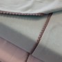 Detská bavlnená letná deka 19935 šedá 75x100cm