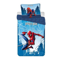 Bavlnené návliečky Spiderman blue 4 Bavlnené návliečky Spiderman blue 4