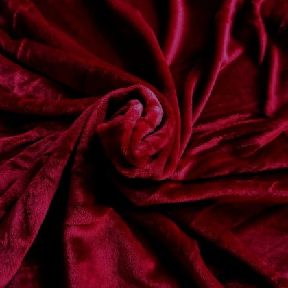 Prestieradlo MY HOUSE mikroflanel - bordová