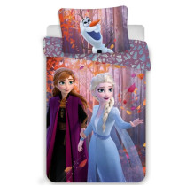 Bavlnené návliečky Frozen Sisters purple Bavlnené návliečky Frozen Sisters purple