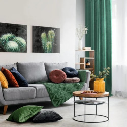 Tmavozelené doplnky do interiéru od www.EVENIT.sk