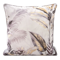 Dekoračná obliečka - MINK G - sivo zlatá 