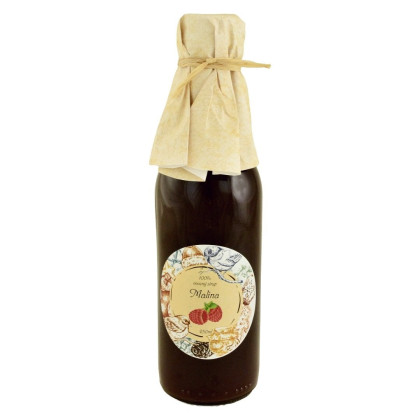 Ovocný sirup 100% BIO Malina 0,25l Ovocný sirup 100% BIO Malina 0,25l