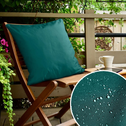 Záhradná nepremokavá obliečka na vankúšik GARDEN tyrkysová