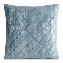 Zamatová obliečka na vankúš BLINK 43 modro strieborná