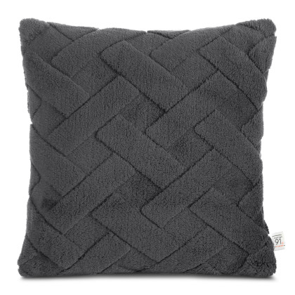 Dekoračná obliečka - CARO antracitová