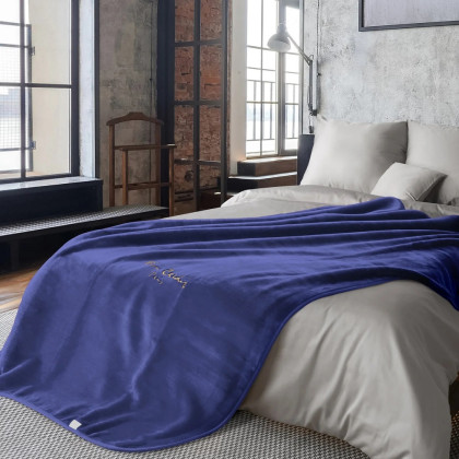 Španielska deka Pierre Cardin 160x220 cm, tmavomodrá Španielska deka Pierre Cardin 160x220 cm, tmavomodrá