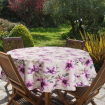 GARDEN obrus na terasu a balkón z nepremokavej látky kruhový, 29G GARDEN obrus na terasu a balkón z nepremokavej látky kruhový, 29G