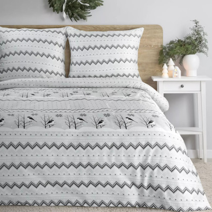 Vianočná posteľná bielizeň 140x200 cm TASHA