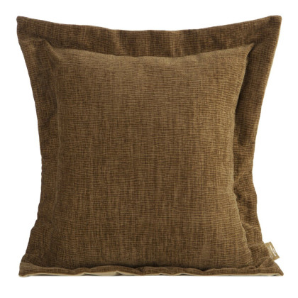 Zamatová obliečka ELEGANT na vankúš, 50x50 cm, medová