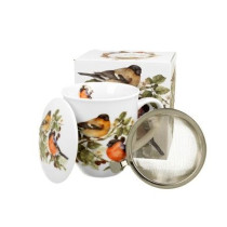 Porcelánový bylinkový hrnček Vtáčí spev 0,4 l Porcelánový bylinkový hrnček Vtáčí spev 0,4 l