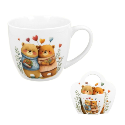 Porcelánová šálka Bears II. 0,46l Porcelánová šálka Bears II. 0,46l