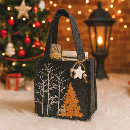 Darčeková taška s ovocným čajom a sirupom - Echinacea