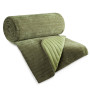 Žinilkový prehoz GLORI - 170x210cm olivový