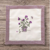 Biely obrus Vyšívaný 35x35 cm 787 Biely obrus Vyšívaný 35x35 cm 787