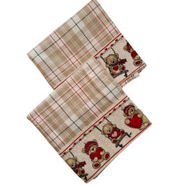 Bavlnená kuchynská utierka Macíkovia 10299