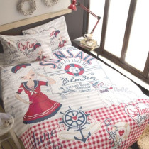 Bavlnené obliečky ISSIMO NAVY GIRL Bavlnené obliečky ISSIMO NAVY GIRL