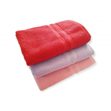 Froté uteráky, osušky EMKA červené