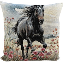 Obliečka na vankúš z gobelínu 6226 koník