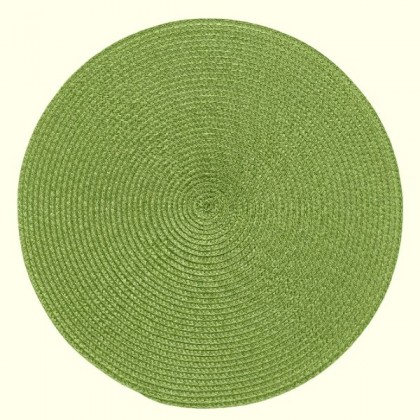 Prestieranie tkané, kruhové - zelené 29