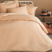 Saténové obliečky ISSIMO - SIMPLY 200x220 cm Peach Saténové obliečky ISSIMO - SIMPLY 200x220 cm Peach