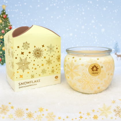 Sviečka Magic Snehová vločka 90g Sviečka Magic Snehová vločka 90g
