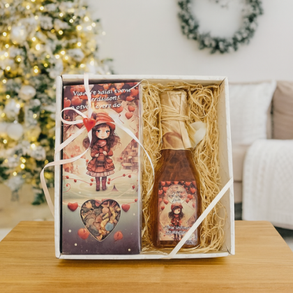 Darčekový balíček Vianoce sú časom - čaj, medovina