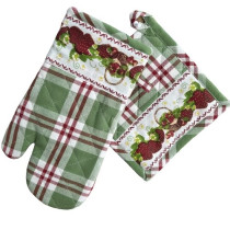 Kuchynská chňapka s podložkou Strawberry Kuchynská chňapka s podložkou Strawberry