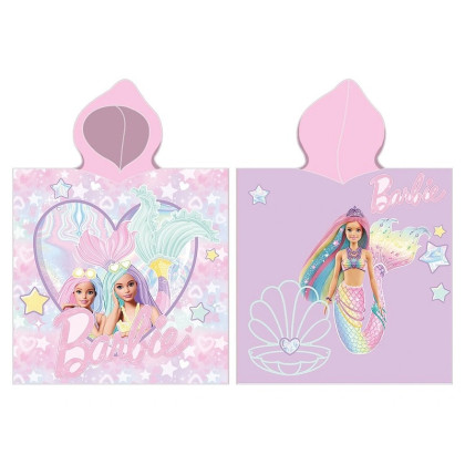 Detské pončo Barbie morské princezny 