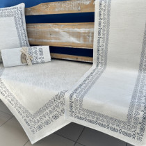 Gobelínové obrusy - Chenille 4060 Čičmanský vzor