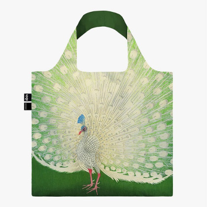 Nákupná taška LOQI Museum, Koson - Peacock Recycled Bag Nákupná taška LOQI Museum, Koson - Peacock Recycled Bag