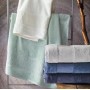 MARSILYA bambusové uteráky, osušky modré HAVLU INDIGO