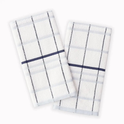 Kuchynské utierky froté Megan modré 2ks