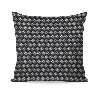 Dekoračná obliečka na vankúš METAL 50x50 cm