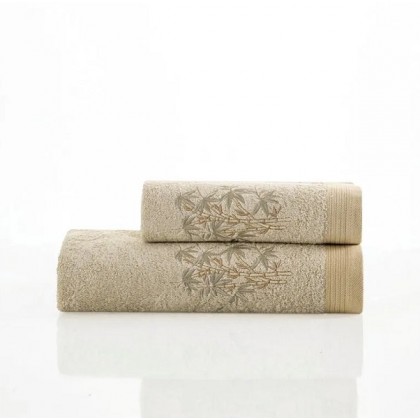 Bambusové uteráky a osušky MIRA béžové
