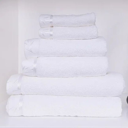 LUNA bambusové uteráky, osušky - biele