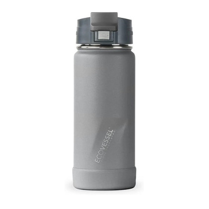 Cestovný termohrnček Eco Vessel na kávu / čaj s trojitou izoláciou Slate Grey 473 ml Cestovný termohrnček Eco Vessel na kávu / čaj s trojitou izoláciou Slate Grey 473 ml