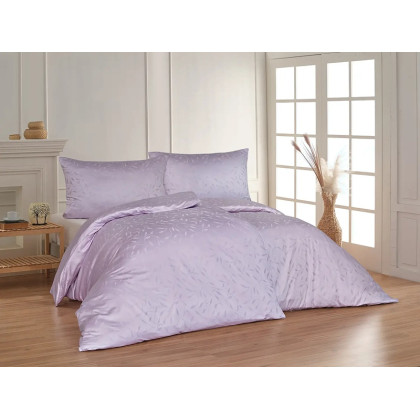 Posteľné obliečky damaškové Victoria fialová