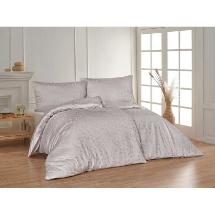 Posteľné obliečky damaškové Victoria svetlo šedá 