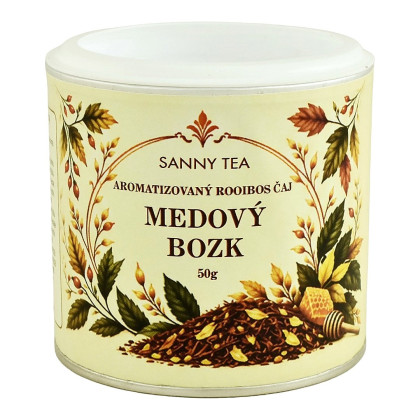 Medový bozk v dóze 50g - roibos čaj