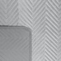 Velvetový jednofarebný zamatový prehoz SOFIA strieborný 200x220cm