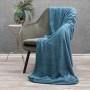 Deka SIMPLE modrá 150x200 cm jemná jednofarebná deka