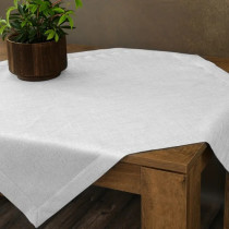 STELLA 2 obrus 85x85 cm so štruktúrou plátna pretkávaný lesklou niťou STELLA 2 obrus 85x85 cm so štruktúrou plátna pretkávaný lesklou niťou